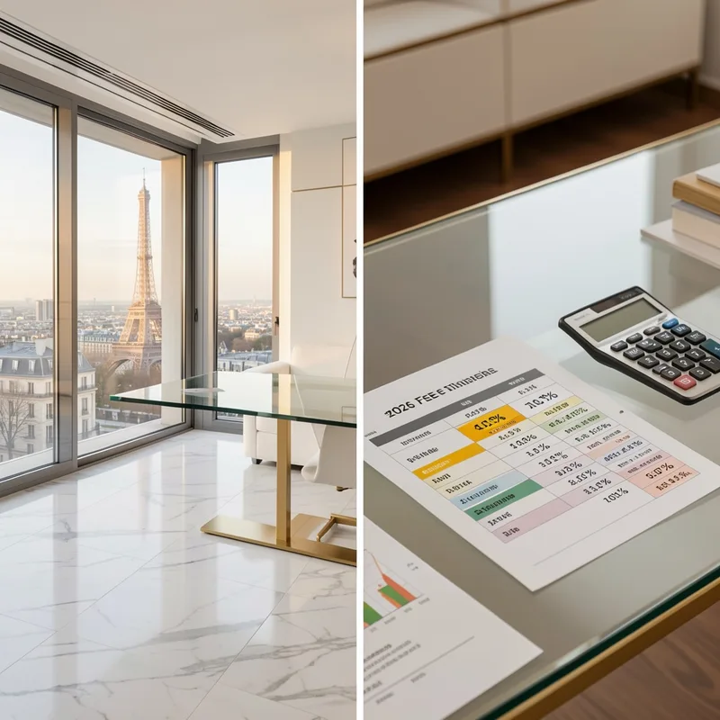 Tarifs des agences immobilières dans le 16ème arrondissement en 2026